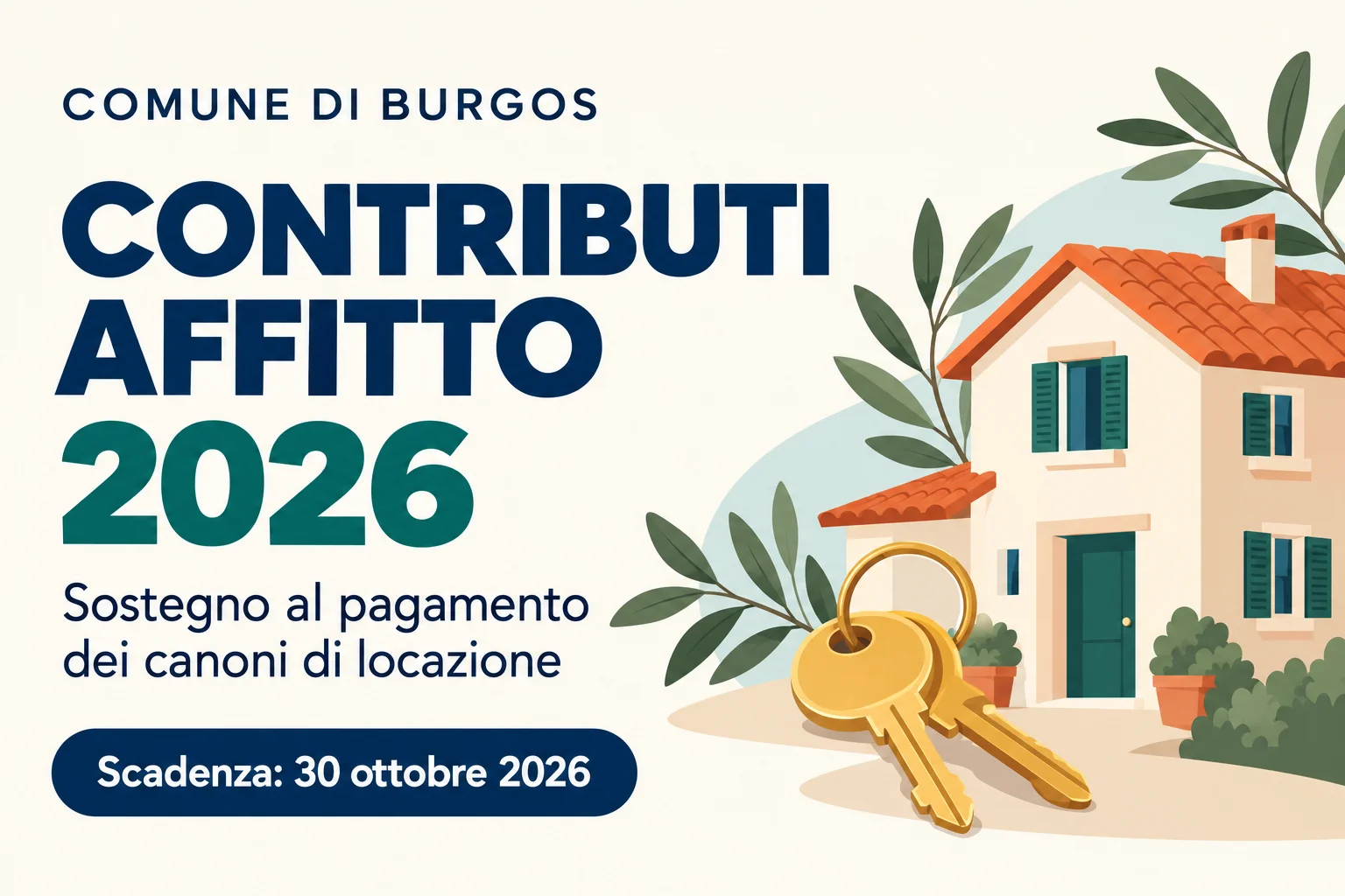 Sostegno al pagamento del canone di locazione