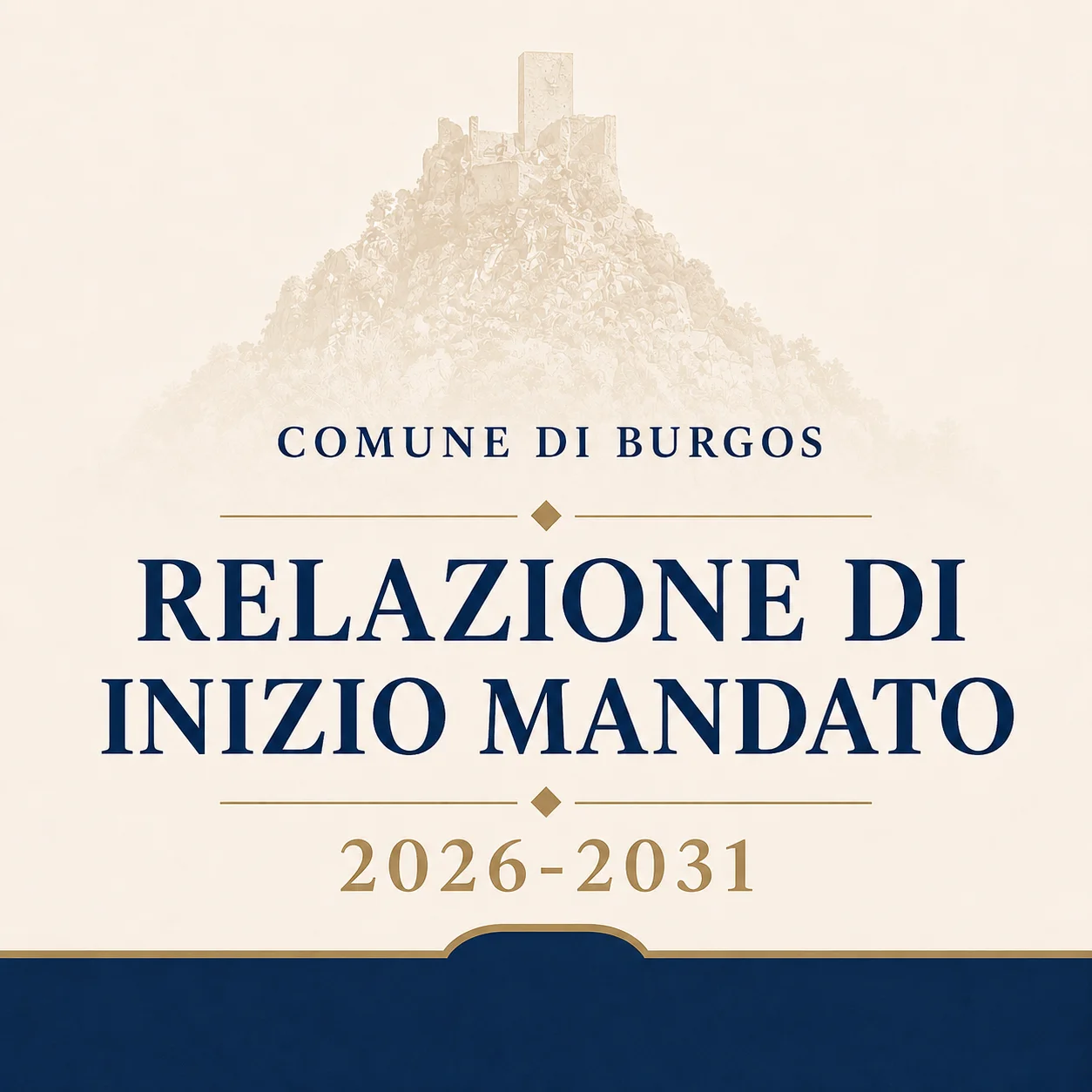 Relazione di Inizio Mandato Anni 2026 2031