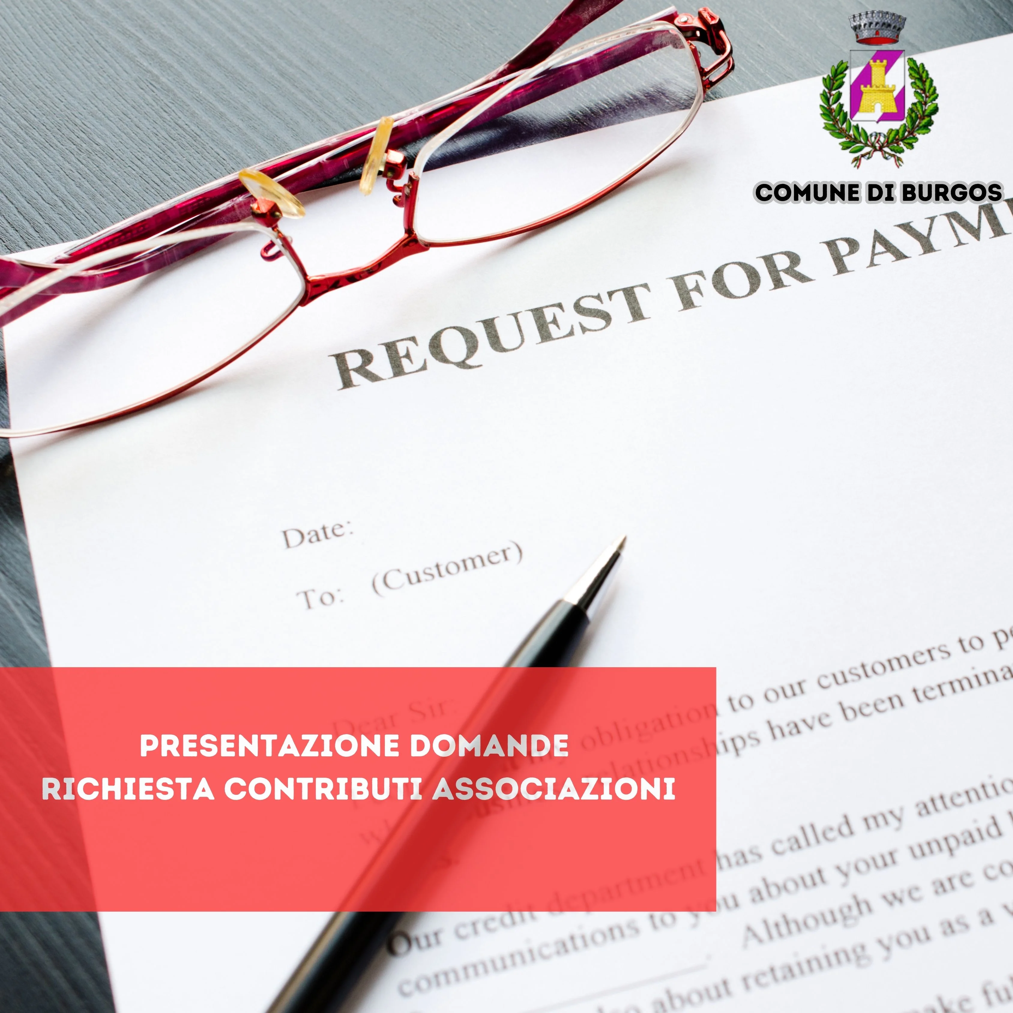 Avviso pubblico presentazione domande richiesta contributi associazioni -riapertura termini