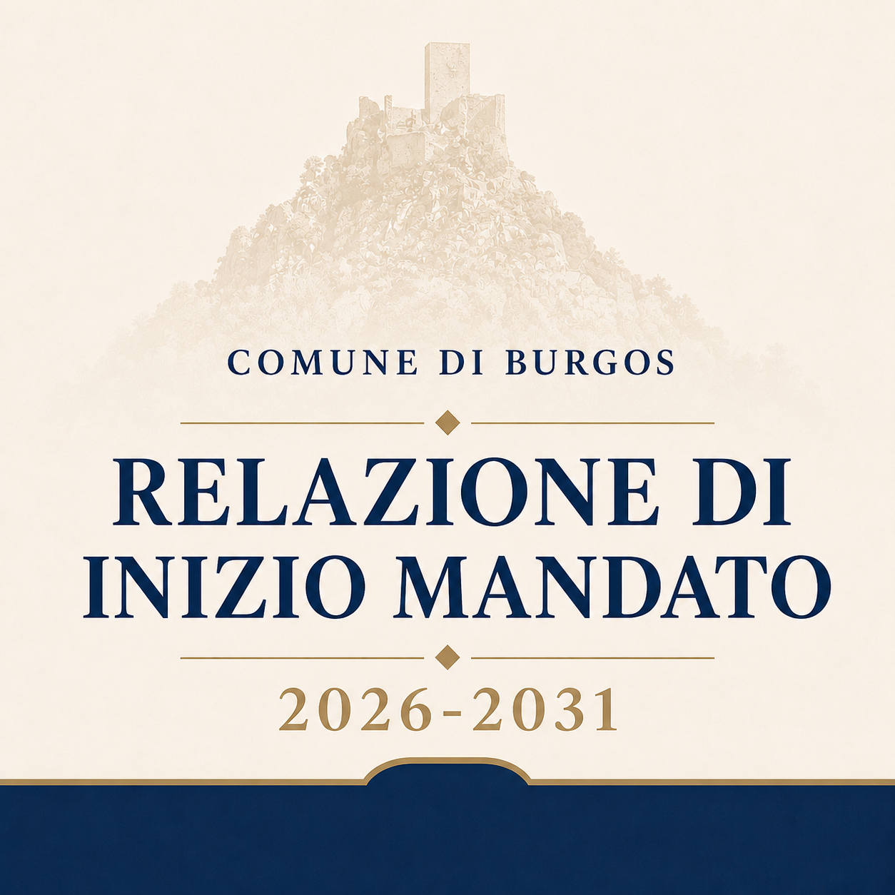 Relazione di Inizio Mandato Anni 2026 2031