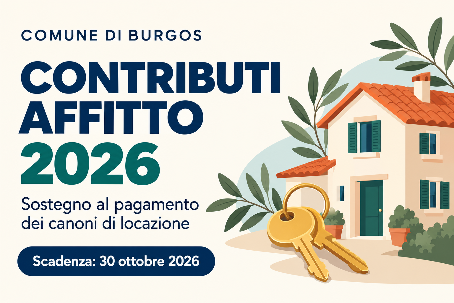 SOSTEGNO AL PAGAMENTO DEL CANONE DI LOCAZIONE