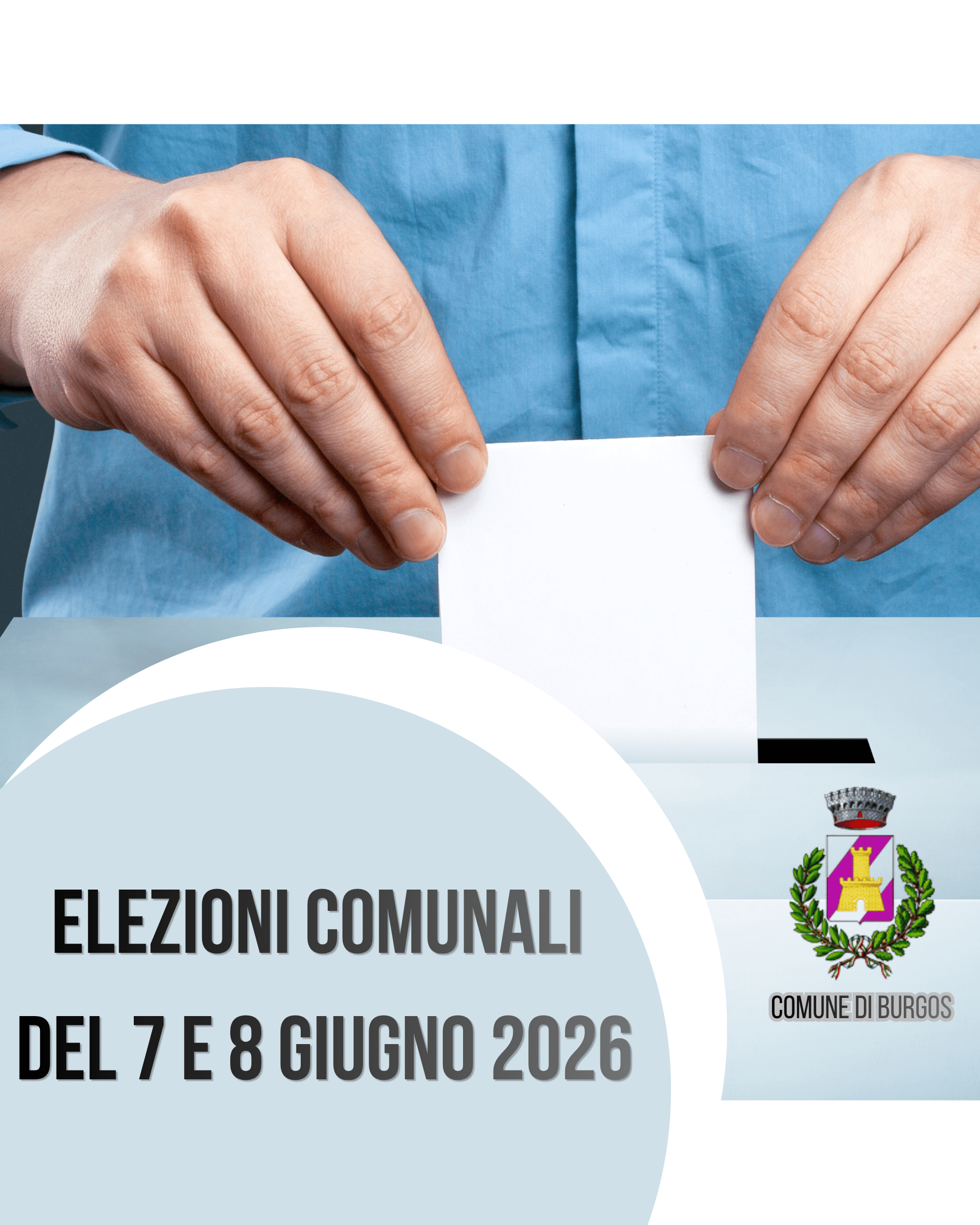 Elezioni comunali  del 7 e 8 giugno 2026