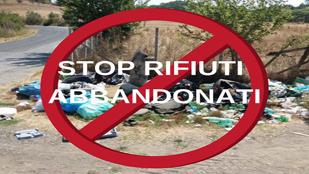 STOP ALL'ABBANDONO DEI RIFIUTI!