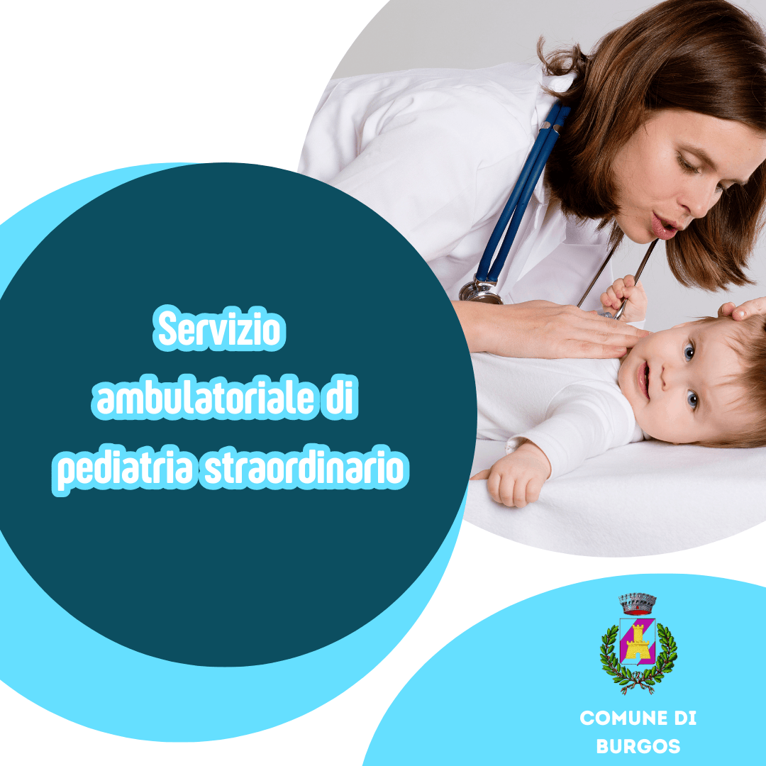 Servizio ambulatoriale di pediatria straordinario