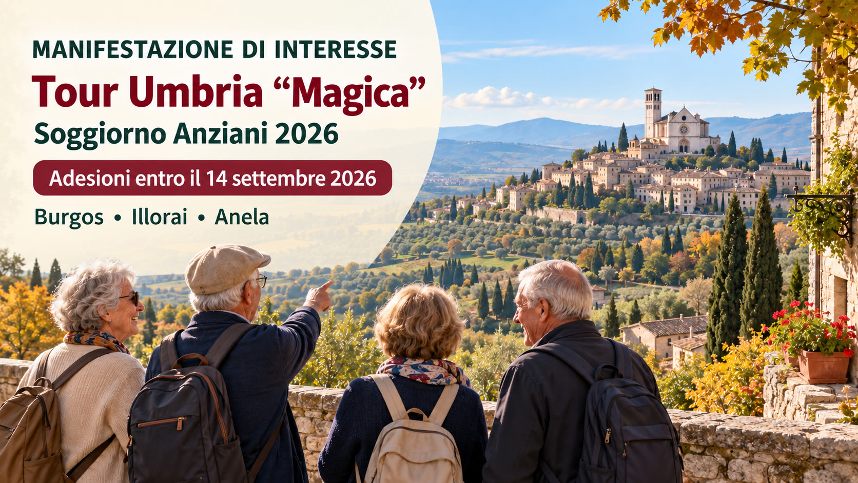 Tour Umbria Magica - Manifestazione di interesse soggiorno 2026